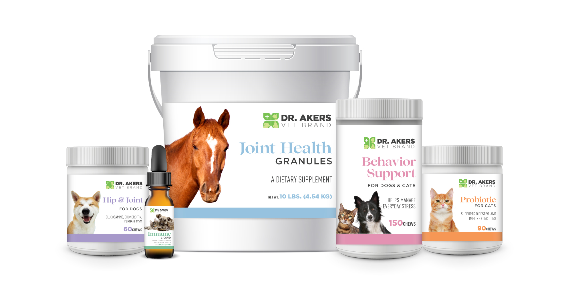 supplements for horses, dogs, and cats